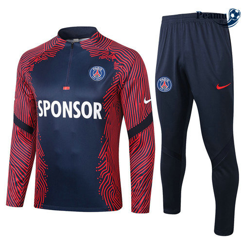 Fato de Treino PSG Vermelho/Azul Marinho 2020-2021