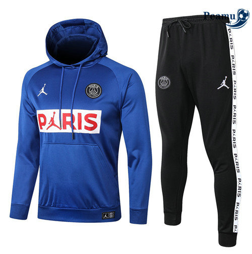 Sweat de Fato de Treino PSG Azul/ Branco PARIS Jordan 2020-2021