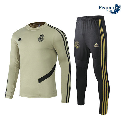 Fato de Treino Real Madrid Amarelo Terre 2019-2020 Coronel Rond 2020-2021