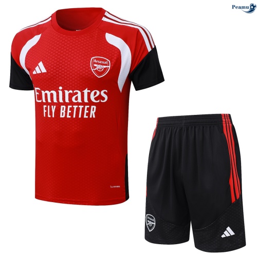 Camisola Kit Equipamento Training Arsenal + Calções Rojo 2026