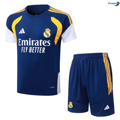 Camisola Kit Equipamento Training Real Madrid + Calções Azul marino 2026
