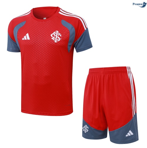 Camisola Kit Equipamento Training SC Internacional + Calções Rojo 2026