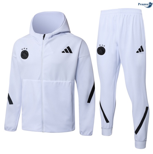Casaco de Fato de Treino AFC Ajax Sombrero Blanco 2026