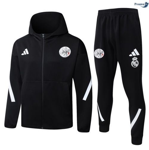 Casaco de Fato de Treino AFC Ajax Sombrero Negro 2026