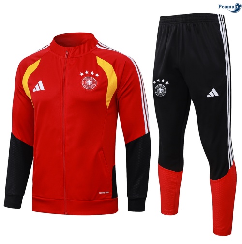 Casaco de Fato de Treino Alemania Rojo 2026