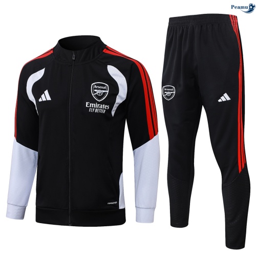 Casaco de Fato de Treino Arsenal Criancas Negro 2026