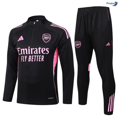 Fato de Treino Arsenal Criancas Negro/Rosa 2026