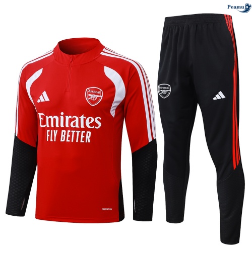 Fato de Treino Arsenal Criancas Rojo 2026
