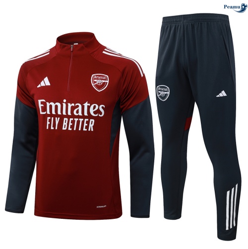 Fato de Treino Arsenal Rojo/Blanco 2026