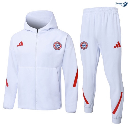 Casaco de Fato de Treino Bayern Munich Sombrero Blanco 2026