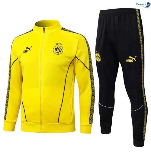 Casaco de Fato de Treino Borussia Dortmund Criancas Amarillo 2026