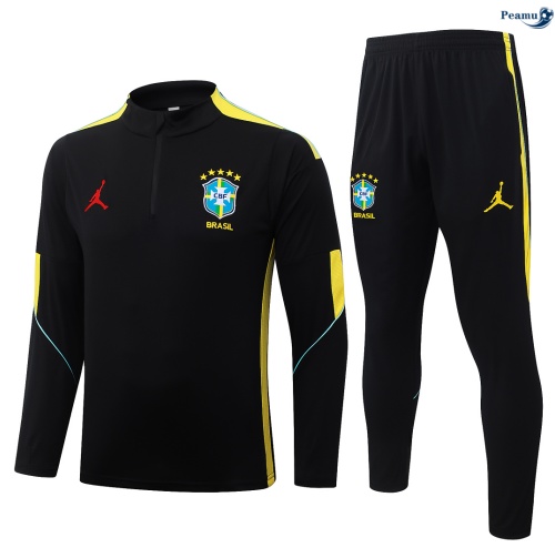 Fato de Treino Brasil Negro/Amarillo 2026