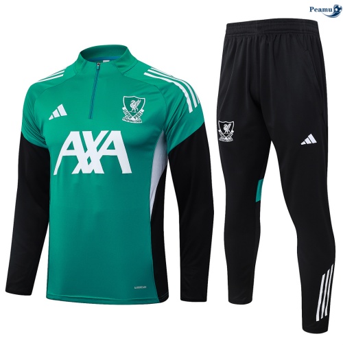Fato de Treino Liverpool Criancas Verde/Blanco 2026
