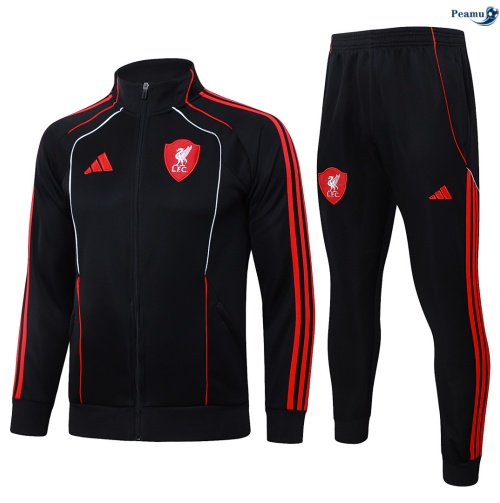 Casaco de Fato de Treino Liverpool Negro Retro 2026