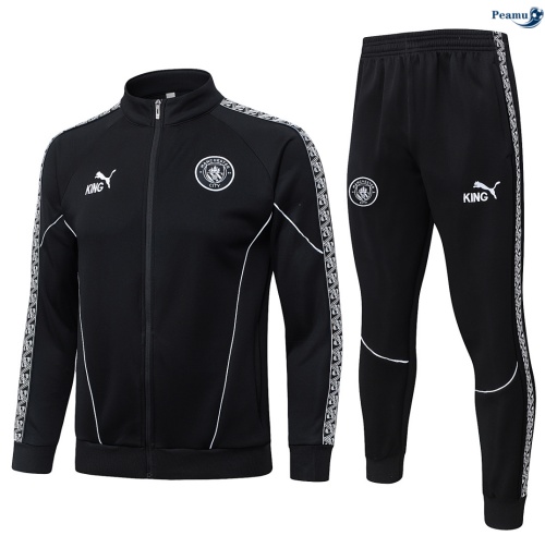 Casaco de Fato de Treino Manchester City Criancas Negro 2026