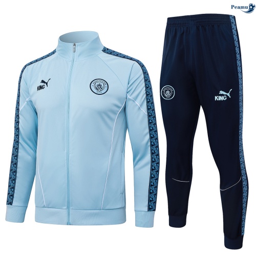 Casaco de Fato de Treino Manchester City Azul 2026