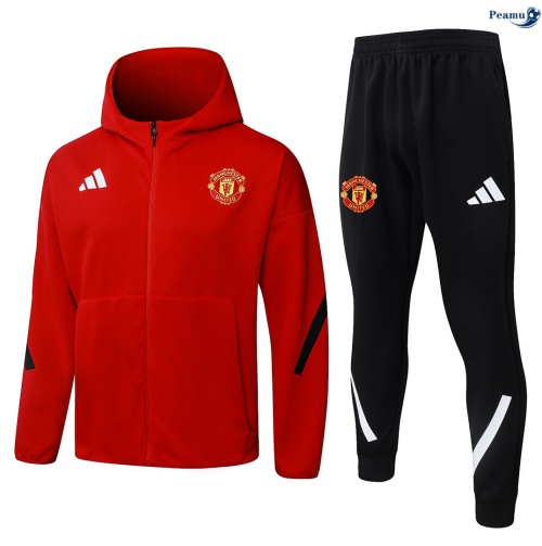 Casaco de Fato de Treino Manchester United Sombrero Rojo 2026