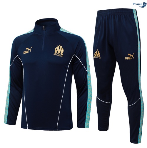 Fato de Treino Marsella Azul marino 2026