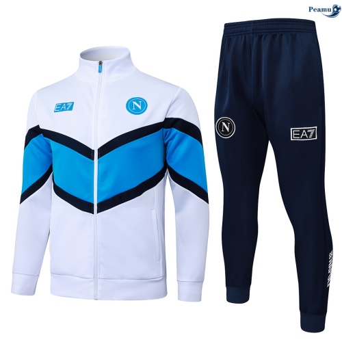 Casaco de Fato de Treino Naples Criancas Blanco 2026