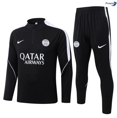 Fato de Treino PSG Criancas Negro 2026