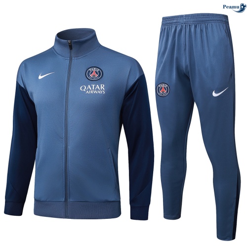 Casaco de Fato de Treino PSG Criancas Gris 2026