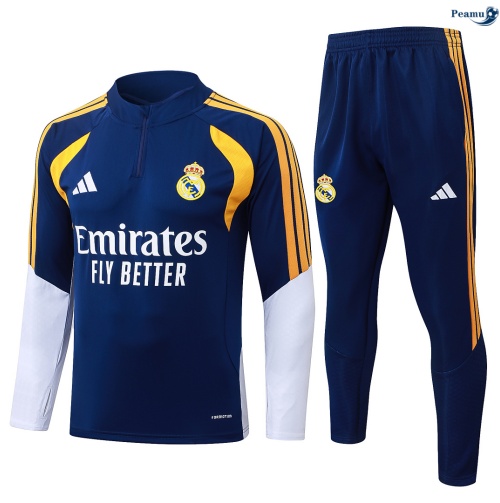 Fato de Treino Real Madrid Azul marino/Blanco 2026