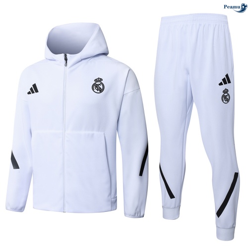 Casaco de Fato de Treino Real Madrid Sombrero Blanco 2026