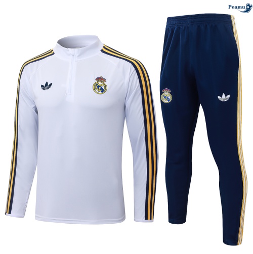 Fato de Treino Real Madrid Blanco/Amarillo 2026