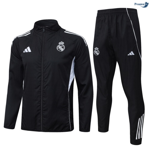 Windrunner Fato de Treino Real Madrid Negro 2026