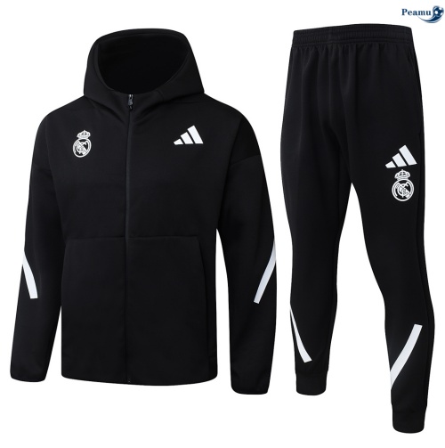 Casaco de Fato de Treino Real Madrid Sombrero Negro 2026