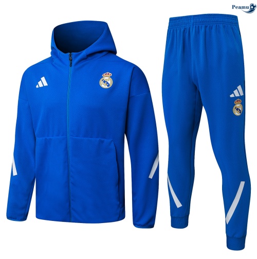 Casaco de Fato de Treino Real Madrid Sombrero Azul 2026
