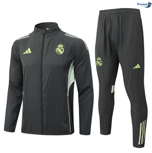 Windrunner Fato de Treino Real Madrid Gris/Verde 2026