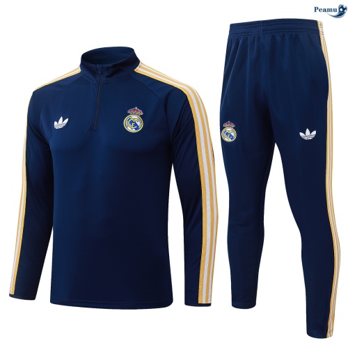 Fato de Treino Real Madrid Azul marino 2026