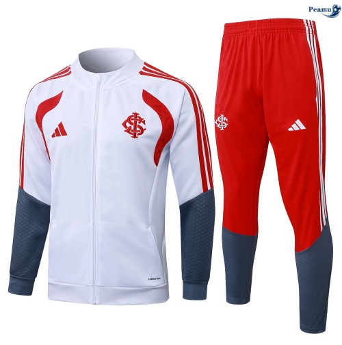 Casaco de Fato de Treino SC Internacional Blanco/Rojo 2026