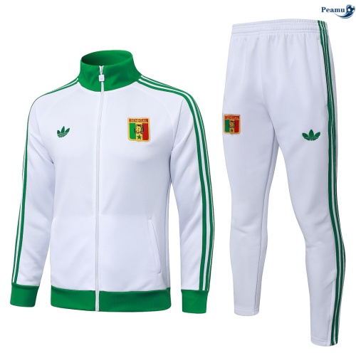 Casaco de Fato de Treino Senegal Blanco 2026