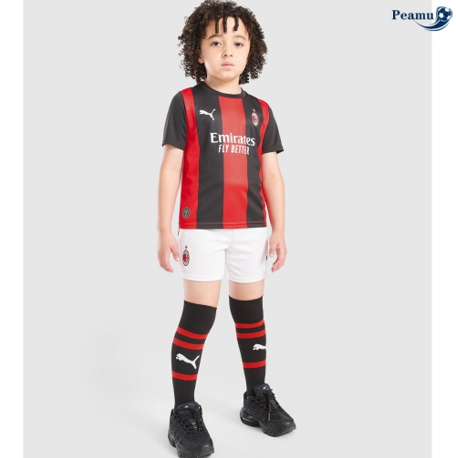Camisola Futebol AC Milan Crianças Principal Equipamento 2026-2027