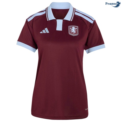 Camisola Futebol Aston Villa Mulher Principal Equipamento 2026-2027