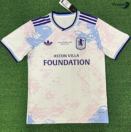 Camisola Futebol Aston Villa Terceiro Equipamento Édition UEFA Champions 2026-2027