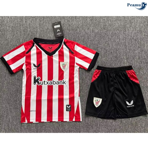 Camisola Futebol Athletic Bilbao Athletic Crianças Principal Equipamento 2026-2027