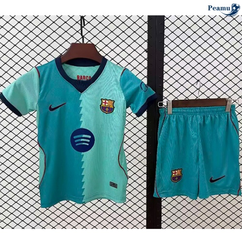 Camisola Futebol Barcelona Terceiro Equipamento Crianças 2026-2027
