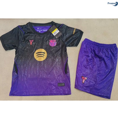 Camisola Futebol Barcelona Crianças Alternativa Equipamento 2026-2027