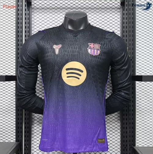 Camisola Futebol Barcelona Player Alternativa Equipamento Manga larga 2026-2027