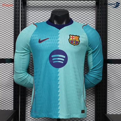 Camisola Futebol Barcelona Player Terceiro Equipamento Manga larga 2026-2027