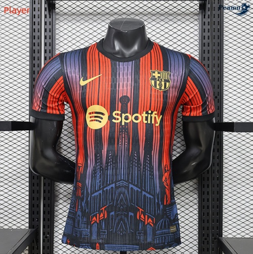 Camisola Futebol Barcelona Player Equipamento Especial Rojo 2026-2027
