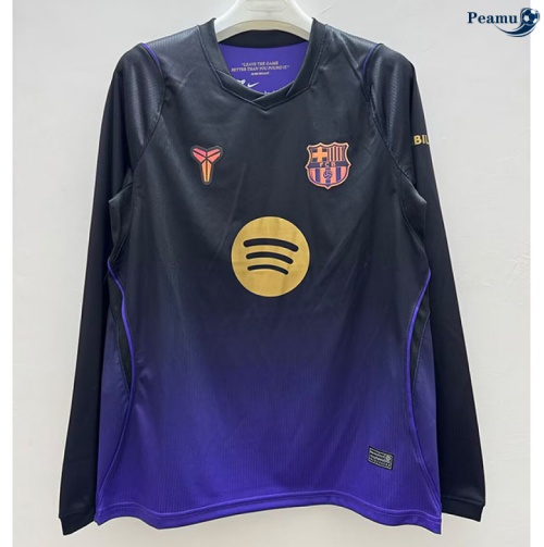 Camisola Futebol Barcelona Alternativa Equipamento Manga larga 2026-2027