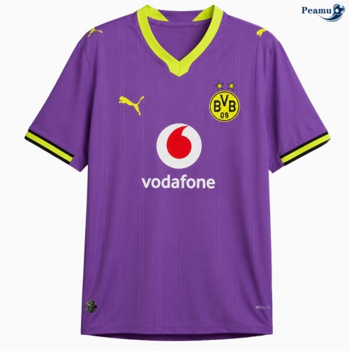 Camisola Futebol Borussia Dortmund Equipamento Púrpura 2026-2027