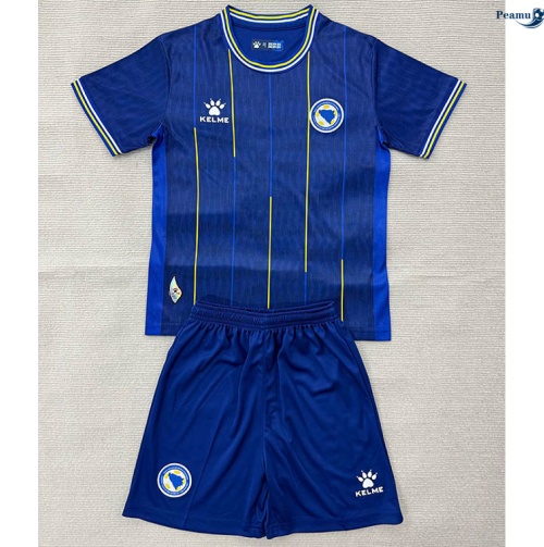 Camisola Futebol Bosnia and Herzegovina Crianças Principal Equipamento 2026-2027