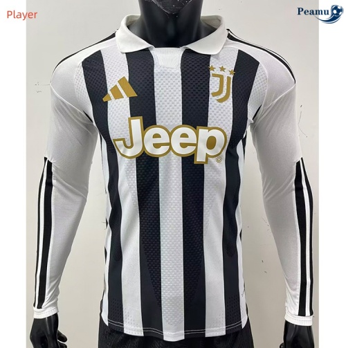 Camisola Futebol Juventus Player Principal Equipamento Manga larga 2026-2027