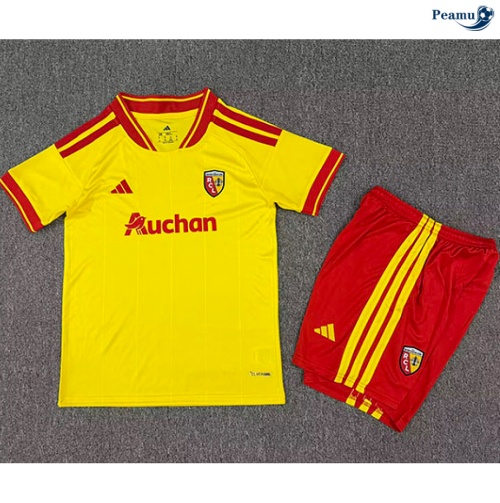 Camisola Futebol Lens Crianças Principal Equipamento 2026-2027