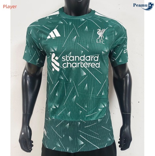 Camisola Futebol Liverpool Player Equipamento Portero verde 2026-2027